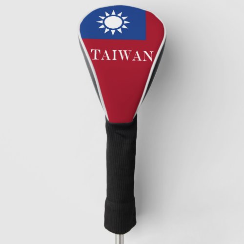 Taiwan flag Taiwanese Golf Head Cover