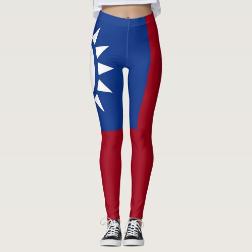  Taiwan flag Taiwanese Leggings