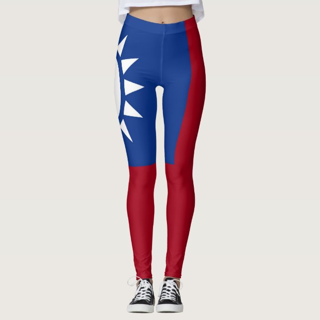  Taiwan flag Taiwanese Leggings (Front)