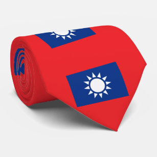 Taiwan flag Taiwanese Tie