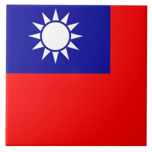 Taiwan Flag Tile