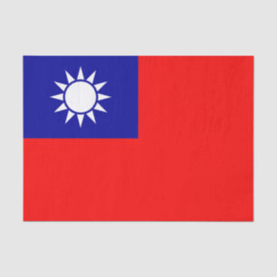 Taiwan Flag Tissue Paper