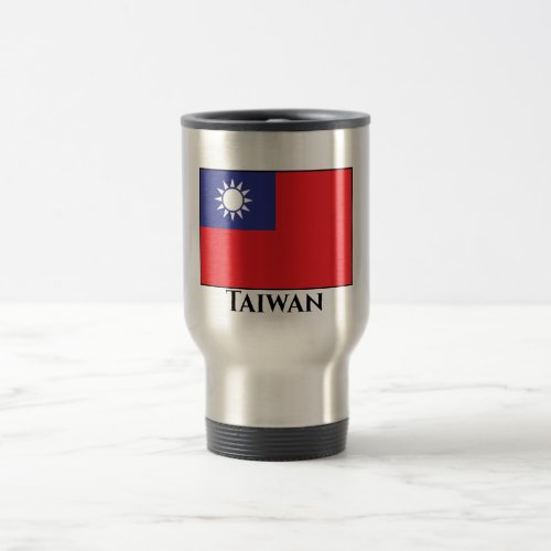 Taiwan Flag Travel Mug