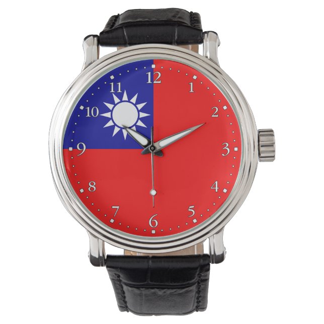 Taiwan Flag Watch (Front)
