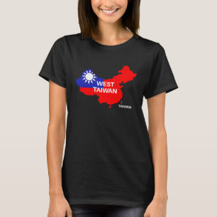 Taiwan Is Not China West Taiwan T-Shirt