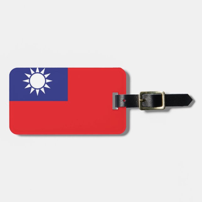 Taiwan Luggage Tag (Front Horizontal)