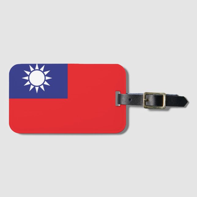 Taiwan Luggage Tag (Front Horizontal)
