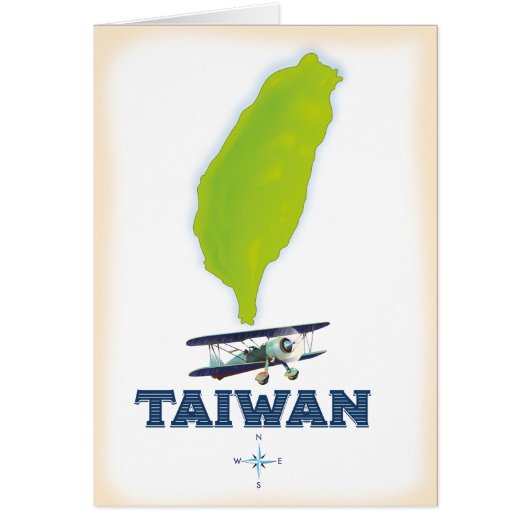 Taiwan Map Cards (Front)