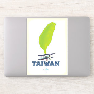 Taiwan Map Sticker