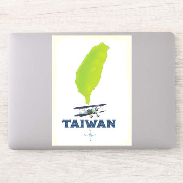 Taiwan Map Sticker (Computer)