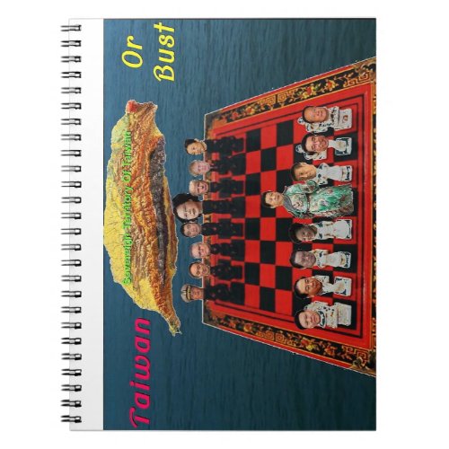 Taiwan or bust notebook