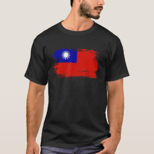 Taiwan Outfit Taiwan Flag Symbol I Love Taiwan T-Shirt