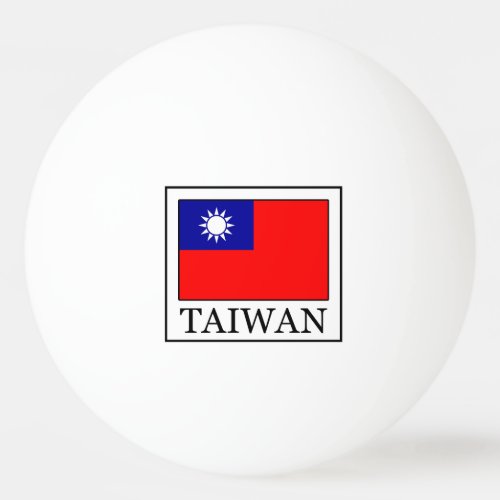 Taiwan Ping Pong Ball