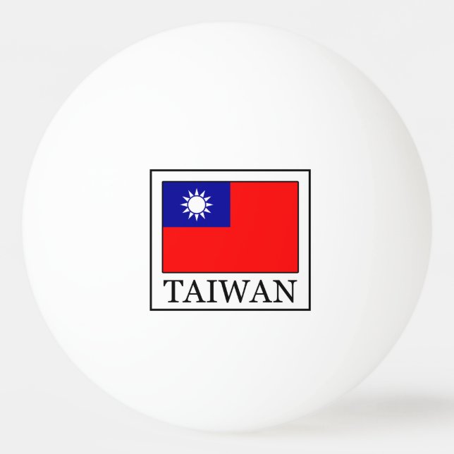 Taiwan Ping Pong Ball (Front)