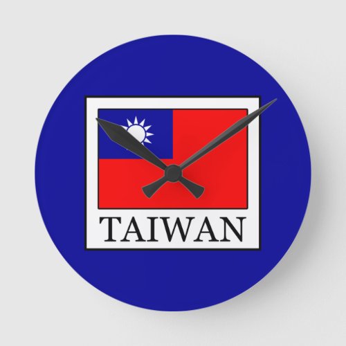 Taiwan Round Clock