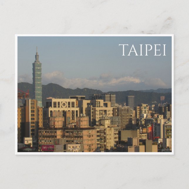 taiwan taipei 101 postcard (Front)