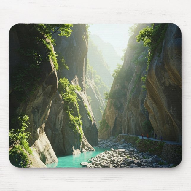Taiwan Taroko Gorge Travel Mouse Pad (Front)
