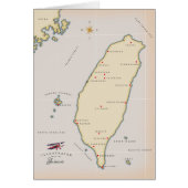 Taiwan Vintage Map (Front)