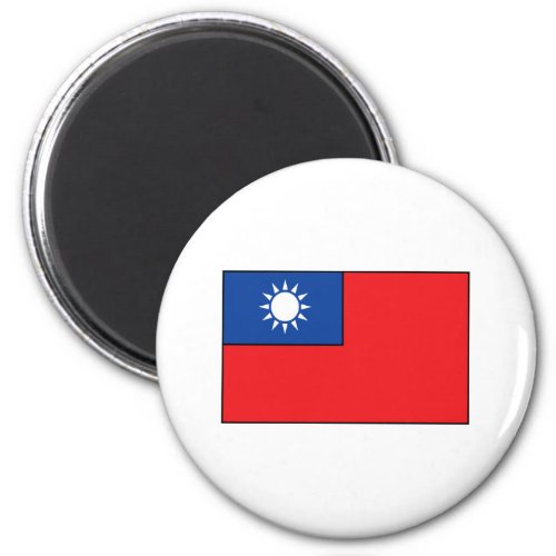 Taiwanese Flag T_shirts and Gifts Magnet