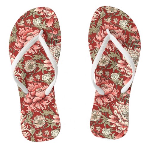 Taiwanese Hakka Heritage Blossoms Flip Flops