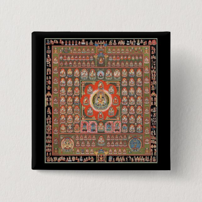 Taizokai Mandala Button (Front)