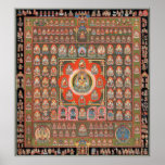 Taizokai Mandala Poster