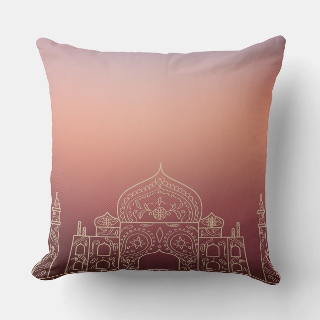 TAJ DESIGN THROW PILLOW (Front)