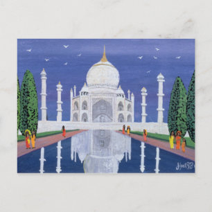 Taj Mahal 1995 Postcard