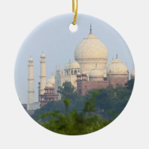 Taj Mahal, Agra, India Ceramic Ornament