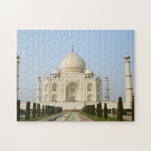 Taj Mahal Agra India Jigsaw Puzzle