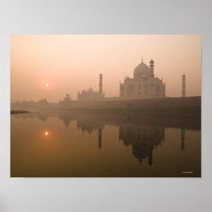 Taj Mahal, Agra, India Poster