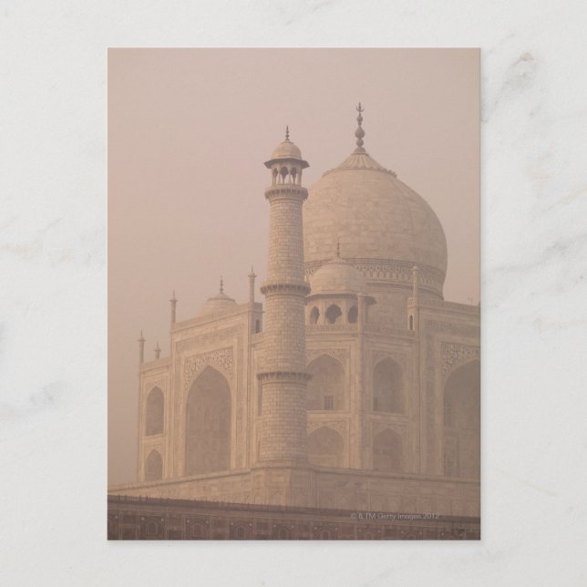 Taj Mahal, Agra, Uttar Pradesh, India 6 Postcard (Front)