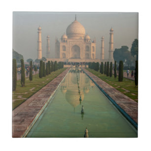 Taj Mahal, Agra, Uttar Pradesh, India Ceramic Tile