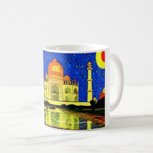 Taj Mahal Agra Uttar Pradesh India on a Mug