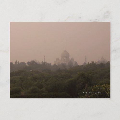 Taj Mahal Agra Uttar Pradesh India Postcard