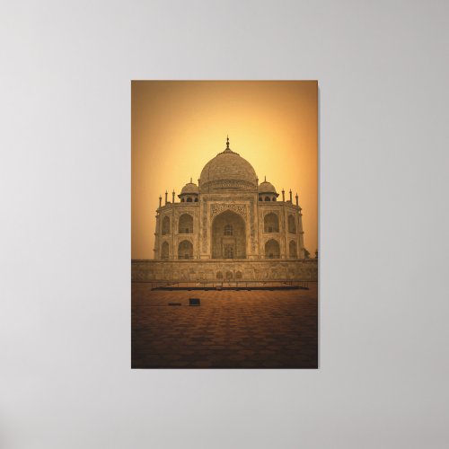 Taj Mahal at Dusk for Wall Art for Home Office