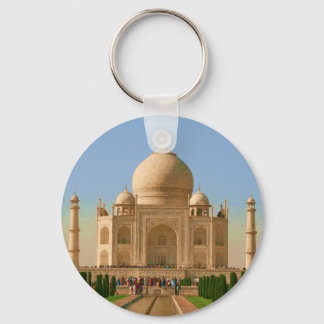 taj mahal bright keychain