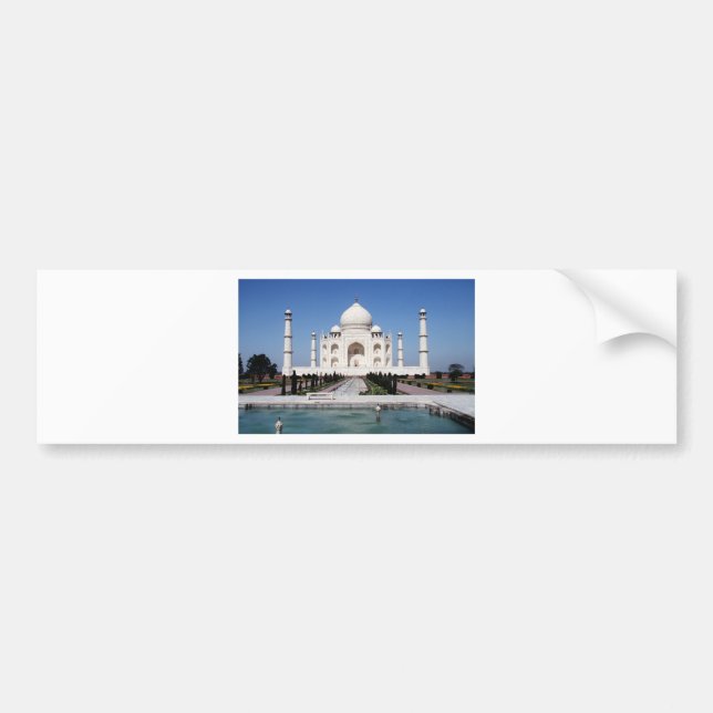 Taj Mahal Bumper Sticker (Front)