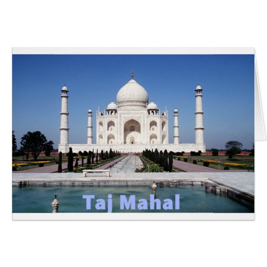 Taj Mahal Cards (Front Horizontal)