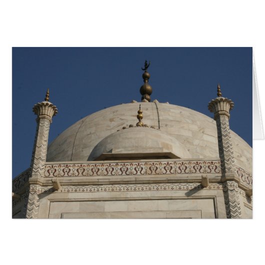 taj mahal dome top cards (Front Horizontal)