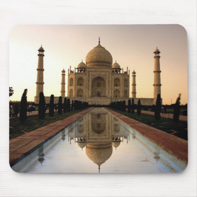 Taj Mahal from Delhi, India Mouse Pad (Front)