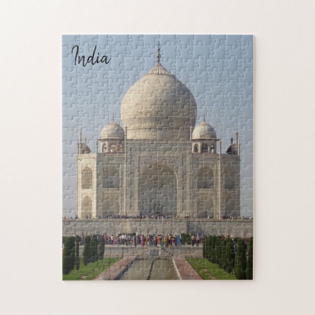 taj mahal front jigsaw puzzle (Vertical)