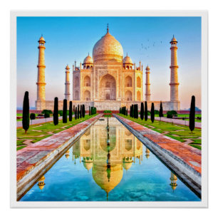 TAJ MAHAL high definition Poster