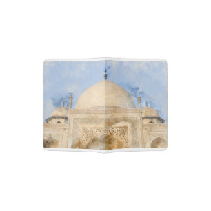 Taj Mahal in Agra India Passport Holder