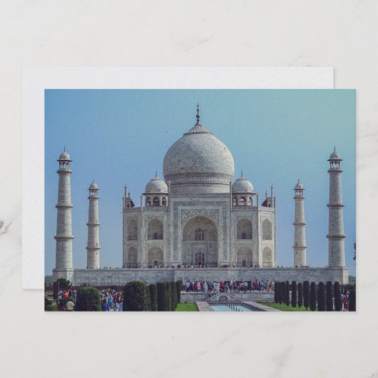 Taj Mahal, India (Front/Back)