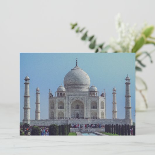 Taj Mahal, India (Standing Front)