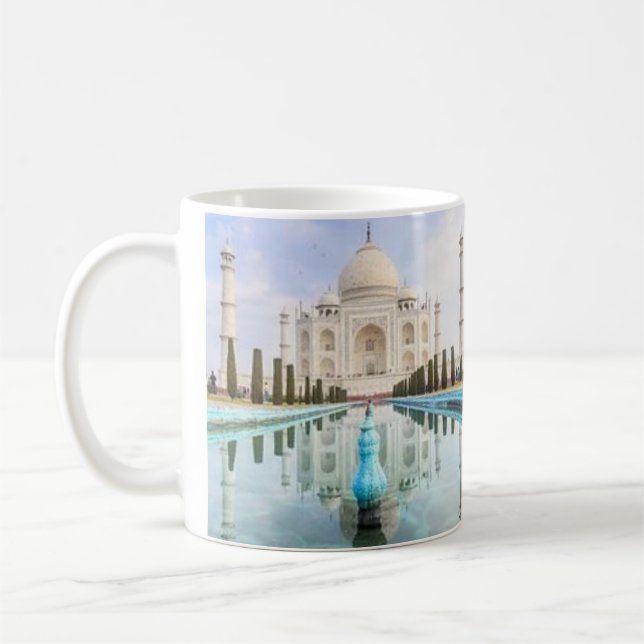 Taj Mahal, India Coffee Mug (Left)