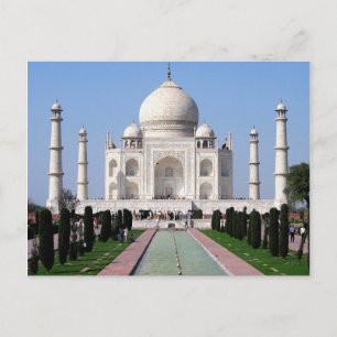 Taj Mahal, India "Crown of the Palace" Postcard