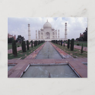 Taj Mahal India Postcard