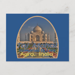 TAJ MAHAL India Postcard